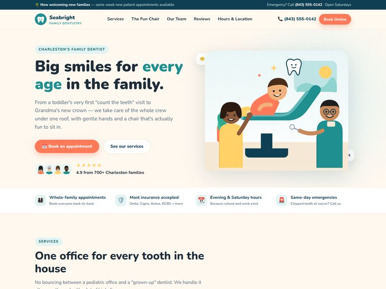 Claude Fable 5.1 Dentist, desktop
